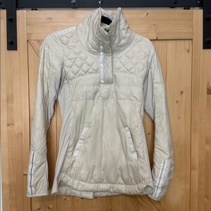 lululemon Cream Quilted Jacket